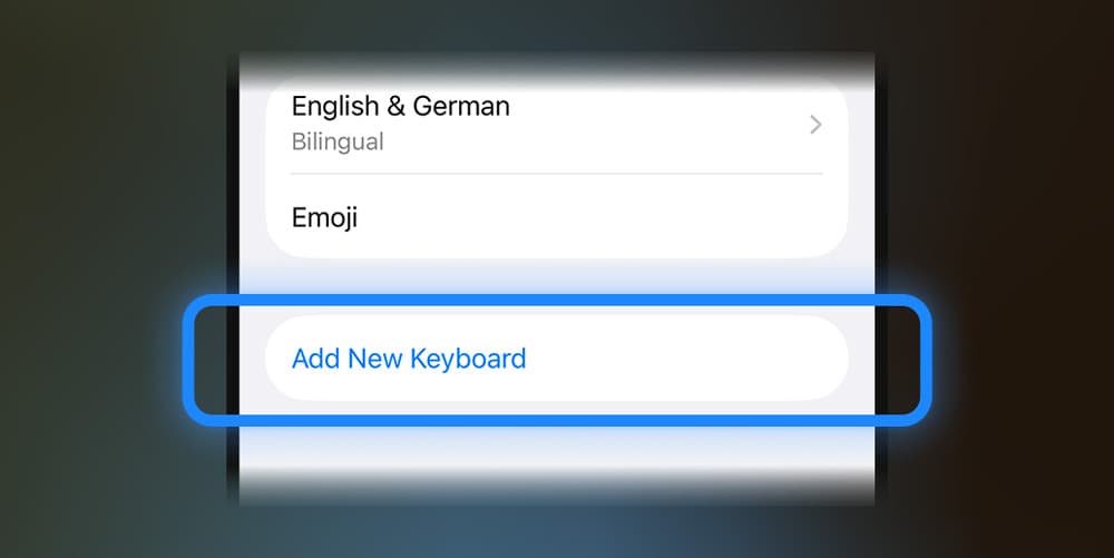 TypeBoost iOS-Tastatur hinzufügen – Schritt 3