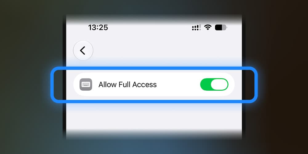 TypeBoost iOS-Tastatur hinzufügen – Schritt 6