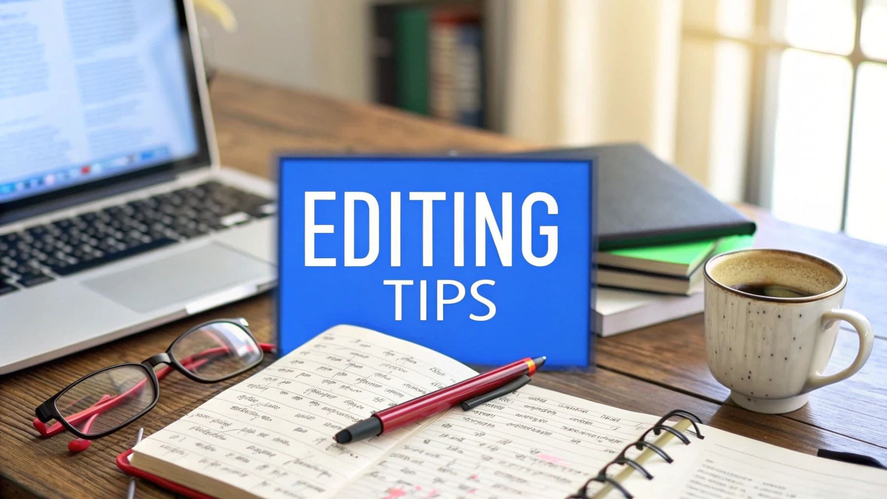 Top Editing Tips for Writers to Improve Your Drafts